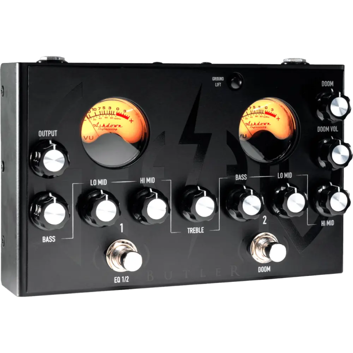 ASHDOWN Pedal Of Doom Geezer Butler Ashdown Dimensiones: Ancho 16 cm, Alto 7 cm, Largo 21.5 cm 1