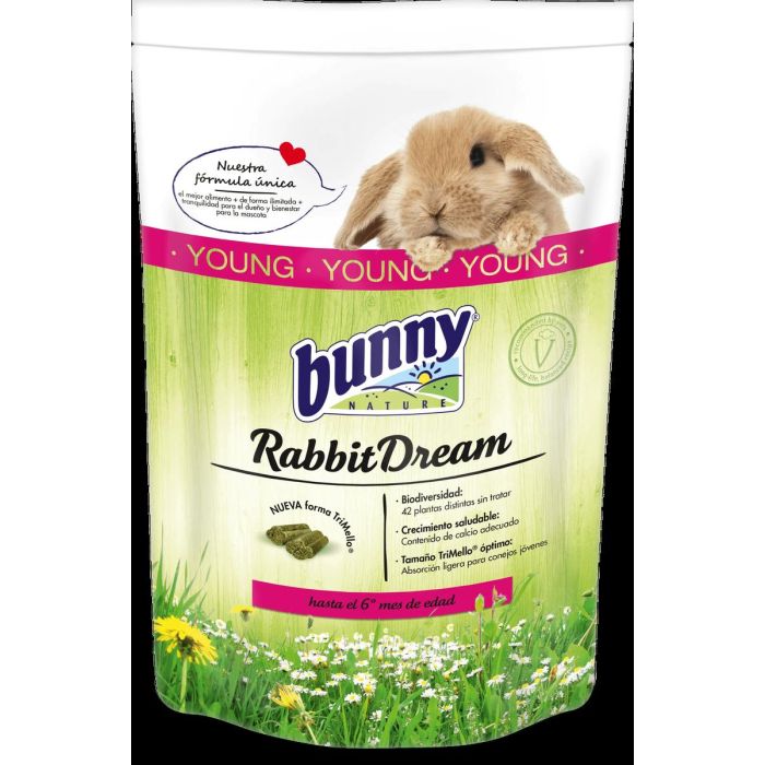 Bunny Nature Alimento Sueño Conejo Enano Joven 1,5 kg