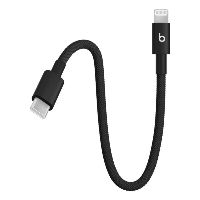 Cable USB-C a Lightning Apple MEQM4ZM/A Negro 20 cm 1 Cable USB-C a Lightning Apple MEQM4ZM/A Negro 20 cm 1