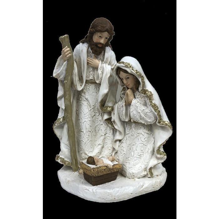 Nacimiento Navidad Tradicional DKD Home Decor Multicolor 10 x 19 x 12 cm (2 Unidades) 1