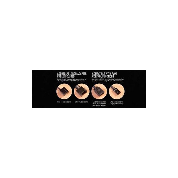 Ventilador Aerocool Eclipse 12/ 12cm/ RGB 4