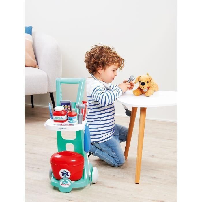 Ecoiffier 1902 Carro médico de juguete para Cuidado de los enfermos ECO3280250019022 3