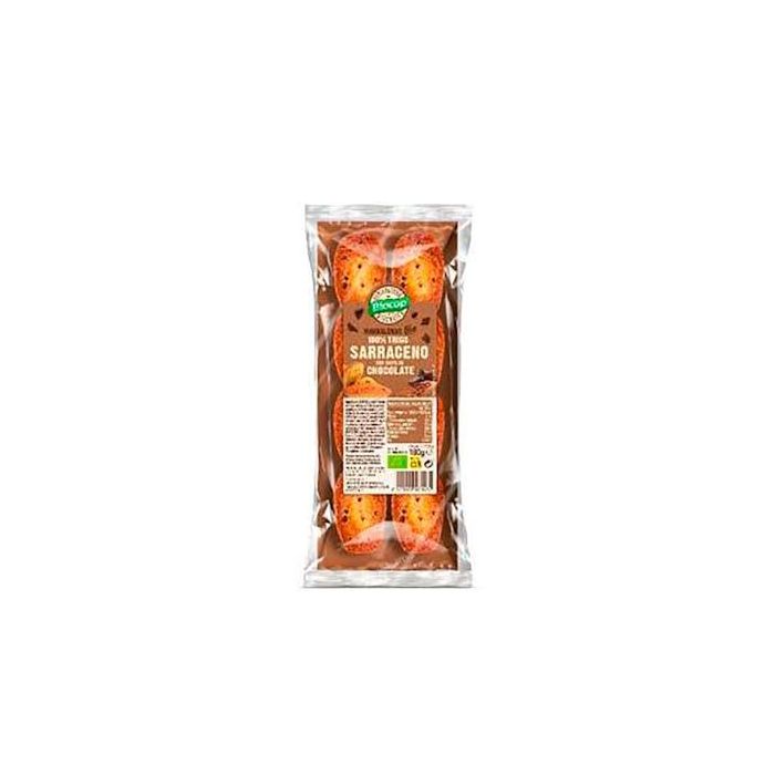 BIOCOP Madalenas de Trigo Sarraceno con Chips de Chocolate 180g Bio