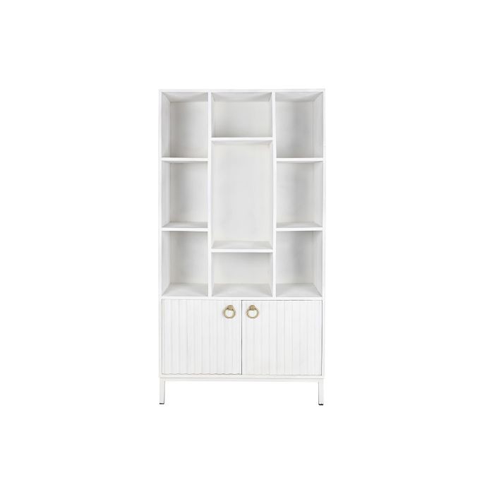 DKD Home Decor Estanteria Moderno Blanco 90 x 40 x 180 cm 3
