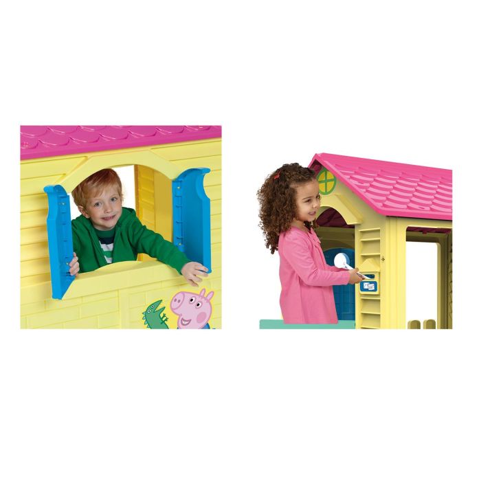 Peppa Pig 89503 Casita de Juego Infantil con Personajes de Peppa Pig, ideal para Niños y Niñas a partir de 18 Meses, fomenta el juego simbólico 3 Peppa Pig 89503 Casita de Juego Infantil con Personajes de Peppa Pig, ideal para Niños y Niñas a partir de 18 Meses, fomenta el juego simbólico 3