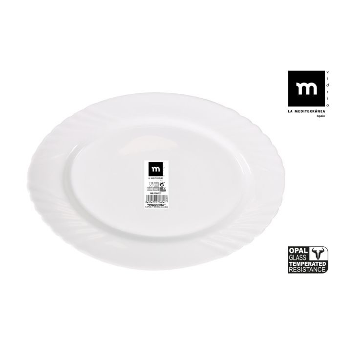 Fuente Oval Everett 30.5 cm Opal - La Mediterranea (12 Unidades) Fuente Oval Everett 30.5 cm Opal - La Mediterranea (12 Unidades)