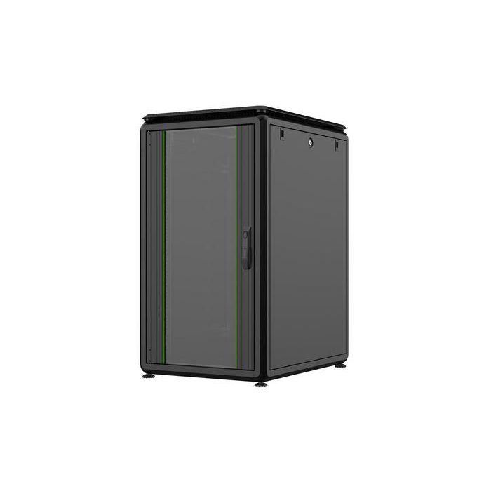 Lanview Armario Rack Autoportante 20U 19 pulgadas 600x800mm para Servidores y Cableado con Puerta de Cristal Frontal Lanview Armario Rack Autoportante 20U 19 pulgadas 600x800mm para Servidores y Cableado con Puerta de Cristal Frontal