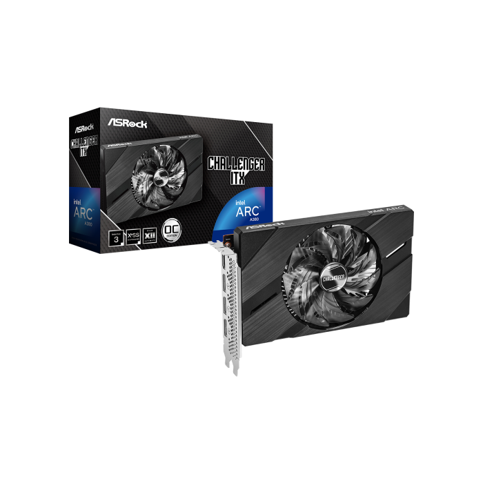 ASRock Challenger Intel Arc A380 ITX 6GB GDDR6 OC - 90-GA3KZZ-00UANF 4 ASRock Challenger Intel Arc A380 ITX 6GB GDDR6 OC - 90-GA3KZZ-00UANF 4