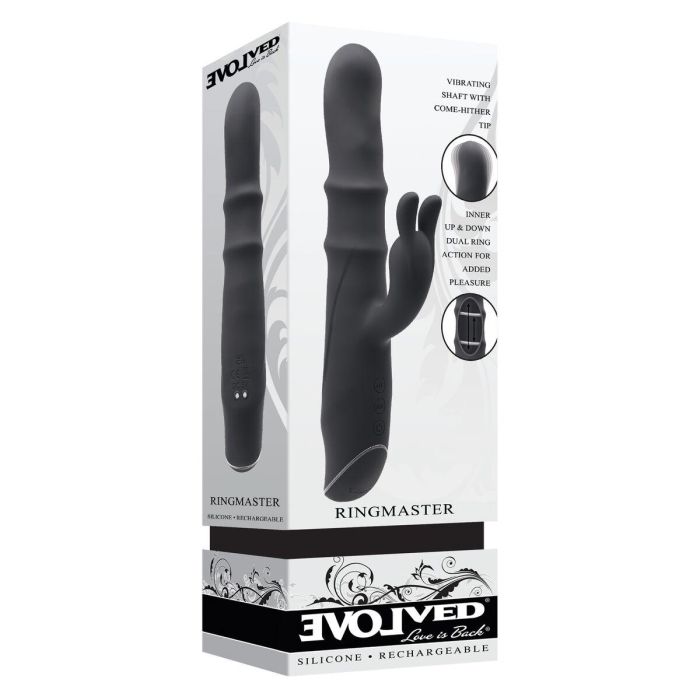 Vibrador Punto G Evolved Ringmaster Negro 1