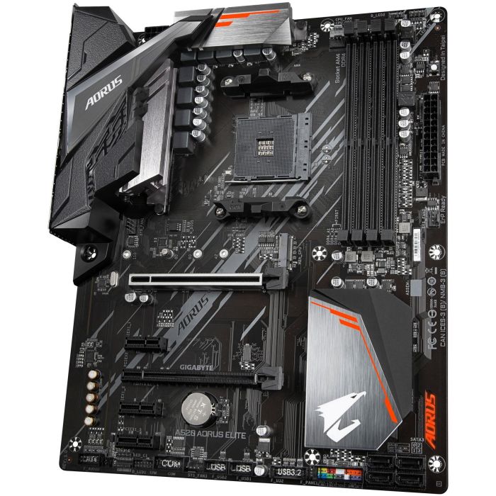 Gigabyte A520 AORUS ELITE A520.AM4.ATX.DDR4 Placa Base AMD A520 Zócalo AM4 ATX DDR4 hasta 4733MHz 3 Gigabyte A520 AORUS ELITE A520.AM4.ATX.DDR4 Placa Base AMD A520 Zócalo AM4 ATX DDR4 hasta 4733MHz 3