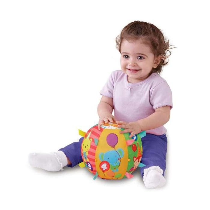 Vtech Pelota Bola Cantarina Bebé con Texturas, 15 Melodías y 5 Canciones, 18 cm, 3-24 Meses, Pilas Incluidas 4 Vtech Pelota Bola Cantarina Bebé con Texturas, 15 Melodías y 5 Canciones, 18 cm, 3-24 Meses, Pilas Incluidas 4