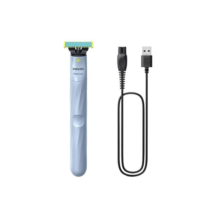 Philips Oneblade QP2724/10 Cortapelos y Afeitadora con Tecnología OneBlade y Batería de Larga Duración