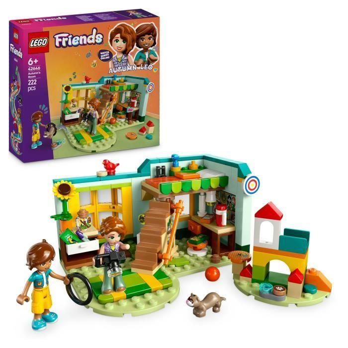 LEGO 42646 Friends Habitación de Autumn Set de Construcción con Minipersonajes Autumn y Leo, Hurón y Pájaro para +6 años 0 LEGO 42646 Friends Habitación de Autumn Set de Construcción con Minipersonajes Autumn y Leo, Hurón y Pájaro para +6 años 0