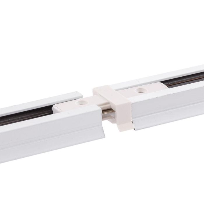 Conector Recto para Carril Monofásico Focos LED Blanco HO-PL218000R 2 Conector Recto para Carril Monofásico Focos LED Blanco HO-PL218000R 2