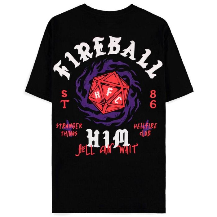 Camiseta Fireball Him Stranger Things Talla: L 1 Camiseta Fireball Him Stranger Things Talla: L 1