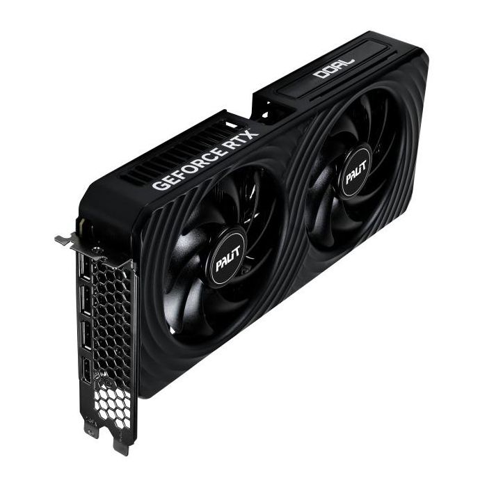 Palit GeForce RTX 5060 Dual 8GB GDDR7 - Tarjeta Gráfica NVIDIA para Gaming PCIe 5.0, VR, 4 Monitores, HDMI DisplayPort 4 Palit GeForce RTX 5060 Dual 8GB GDDR7 - Tarjeta Gráfica NVIDIA para Gaming PCIe 5.0, VR, 4 Monitores, HDMI DisplayPort 4