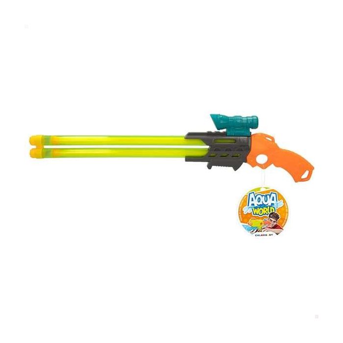 Pistola agua doble tubo 55 cm - modelos surtidos Pistola agua doble tubo 55 cm - modelos surtidos