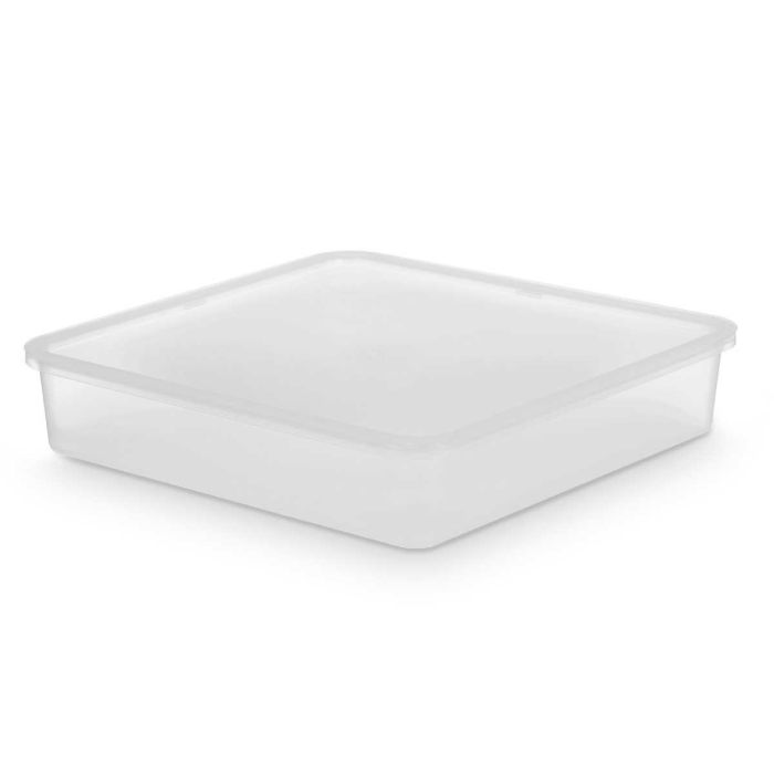 Fiambrera 24 X 24 X 5,1Cm Leknes (24 Unidades) 1 Fiambrera 24 X 24 X 5,1Cm Leknes (24 Unidades) 1