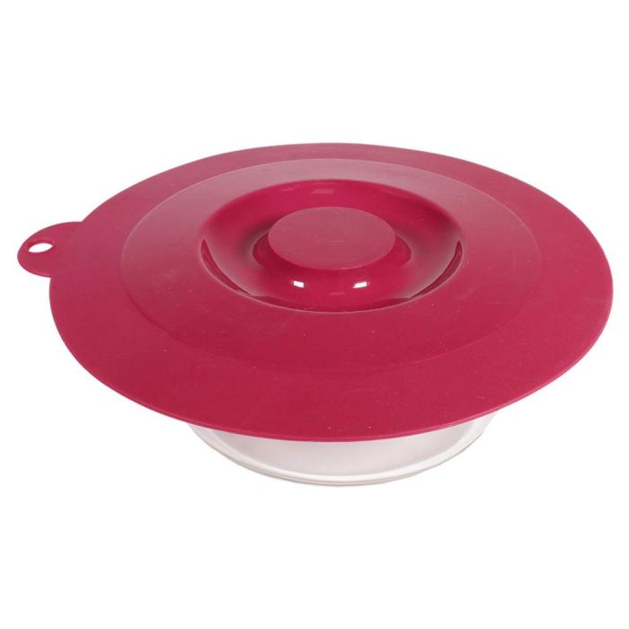 Cook Concept Tapa Silicona Diámetro 21 cm Antisalpicaduras Reutilizable Burdeos 4 Cook Concept Tapa Silicona Diámetro 21 cm Antisalpicaduras Reutilizable Burdeos 4