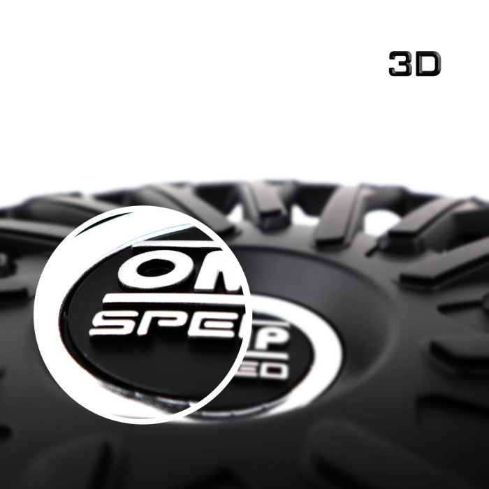 Omp Speed Juego De 4 Tapacubos Stinger Color Negro 14 Pulgadas OMPS07021401 7 Omp Speed Juego De 4 Tapacubos Stinger Color Negro 14 Pulgadas OMPS07021401 7
