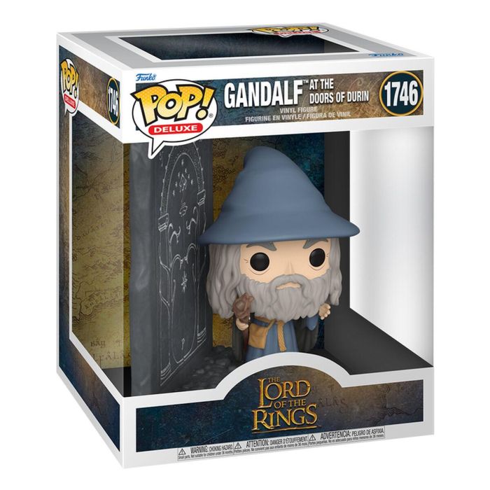 Funko Pop! Deluxe El Señor de los Anillos: Figura de Vinilo Gandalf 9 cm 7 Funko Pop! Deluxe El Señor de los Anillos: Figura de Vinilo Gandalf 9 cm 7