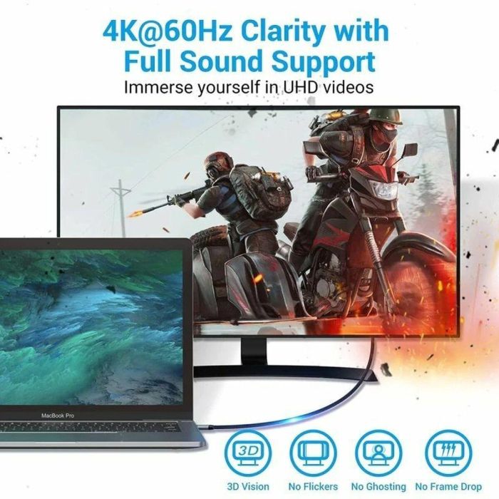 Cable HDMI Vention CRBBH 2 m 3 Cable HDMI Vention CRBBH 2 m 3