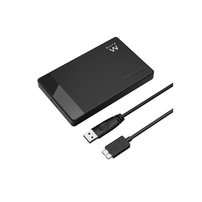 Ewent Carcasa Disco Duro Ew7049 2.5 Pulgadas USB 3.2 Gen1 Sin Tornillos para HDD/SSD SATA