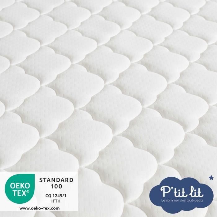 Colchón Perfect Baby - 60x120x10 cm - 2 Caras: Verano / Invierno - Desenfundable - Antiácaros 3 Colchón Perfect Baby - 60x120x10 cm - 2 Caras: Verano / Invierno - Desenfundable - Antiácaros 3