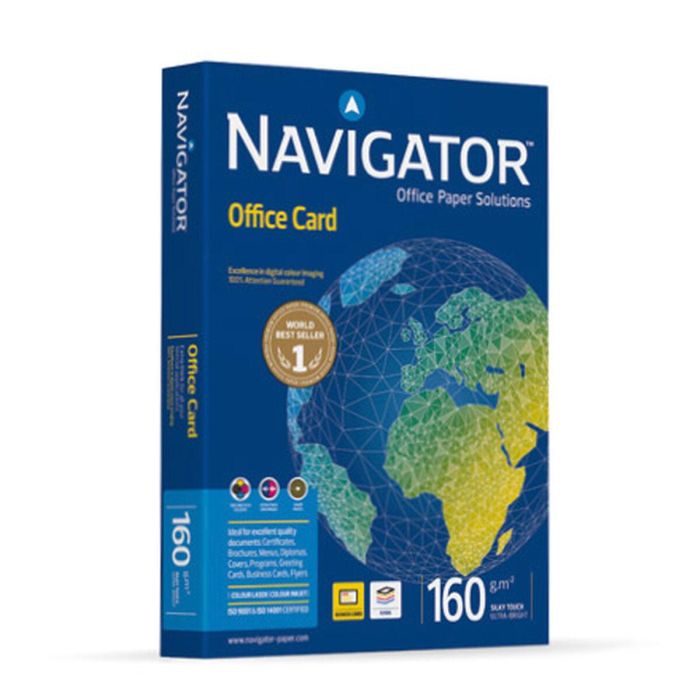 Papel para Imprimir Navigator Office Card Blanco A4 (5 Unidades) 2 Papel para Imprimir Navigator Office Card Blanco A4 (5 Unidades) 2