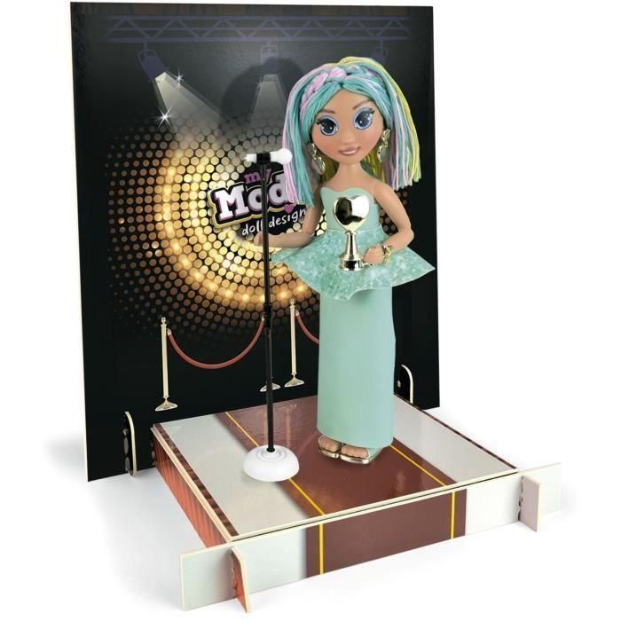 Educa AAAUC93332 Kit de Creación de Moda Noche de Gala - 200 Conjuntos - 1 Muñeca - Para Niños +6 Años 1