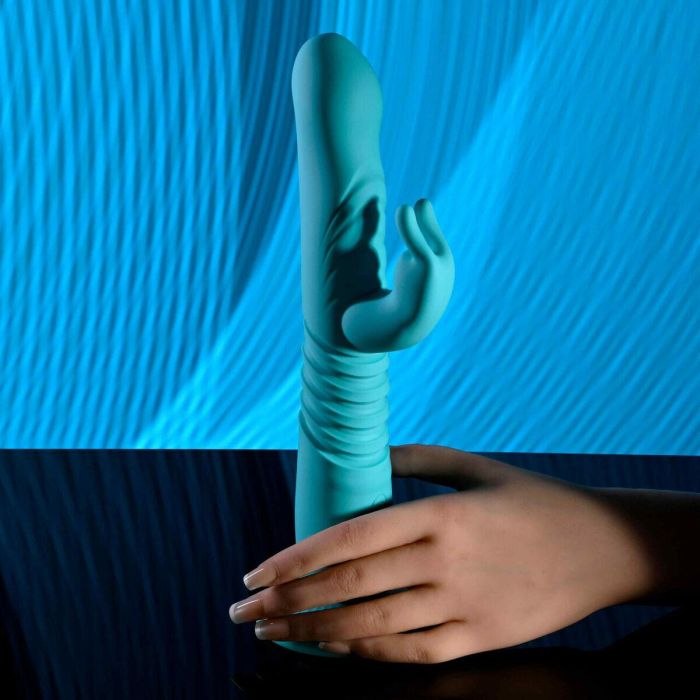 Vibrador Doble Estimulación Evolved Verde 14