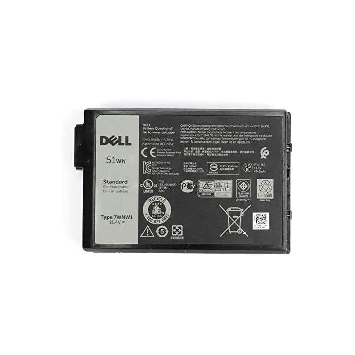 Dell Batería 51WHR 3 Celdas Iones de Litio