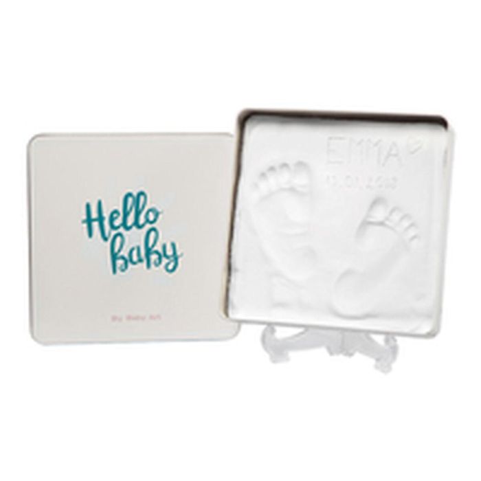 Baby Art Magic Box Kit Huellas y Manos de Bebé Cuadrado en Caja Metálica - Pasta Dermatológicamente Testada Sin Horno Regalo Nacimiento Bautismo 14 Baby Art Magic Box Kit Huellas y Manos de Bebé Cuadrado en Caja Metálica - Pasta Dermatológicamente Testada Sin Horno Regalo Nacimiento Bautismo 14