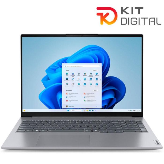 Lenovo ThinkBook 16 G7 ARP AMD Ryzen™ 5 7535HS Portátil 40,6 cm (16") WUXGA 16 GB DDR5-SDRAM 512 GB SSD Wi-Fi 6 (802.11ax) Windows 11 Pro Español Gris Lenovo ThinkBook 16 G7 ARP AMD Ryzen™ 5 7535HS Portátil 40,6 cm (16") WUXGA 16 GB DDR5-SDRAM 512 GB SSD Wi-Fi 6 (802.11ax) Windows 11 Pro Español Gris