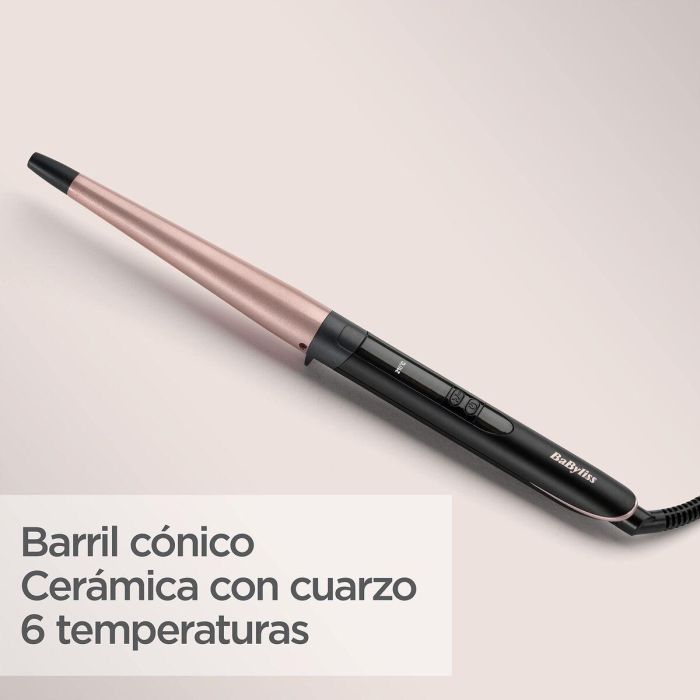 Tenacillas para el Cabello Babyliss Conical Wand Cerámico Cónico 15
