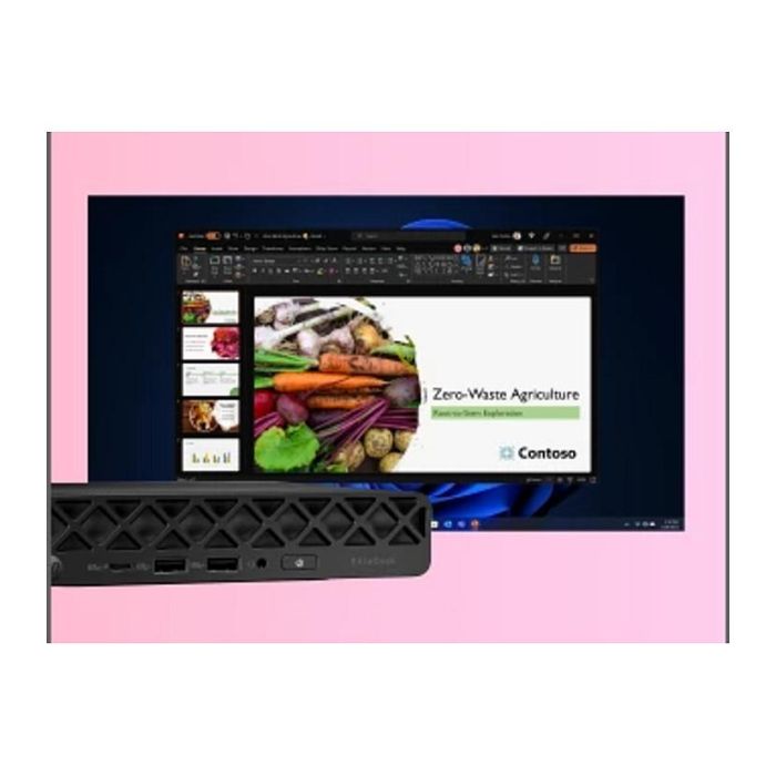 HP EliteDesk 8 G1i CU9-285T Mini PC 64GB RAM 1TB SSD Windows 11 Pro 3 Años VOS 2