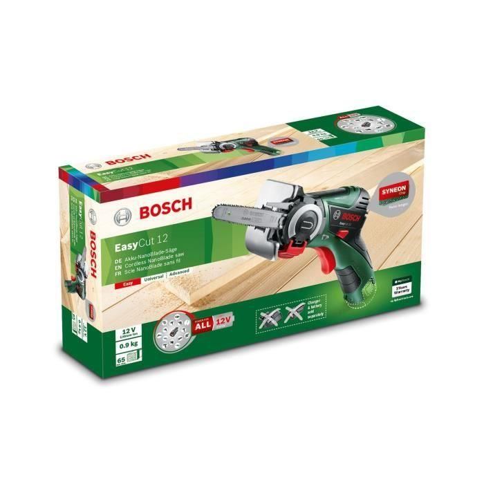 Sierra multiusos BOSCH Easycut 12 - Tecnología Nanoblade 2 Sierra multiusos BOSCH Easycut 12 - Tecnología Nanoblade 2