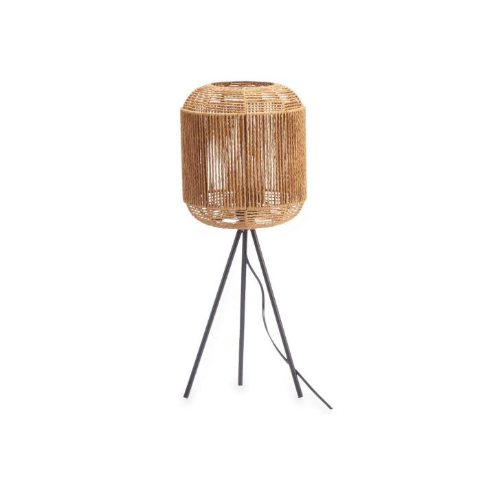 Lampara Tripode Cilindro Cuerda Giftdecor 20X30CM (4 Unidades) 1 Lampara Tripode Cilindro Cuerda Giftdecor 20X30CM (4 Unidades) 1