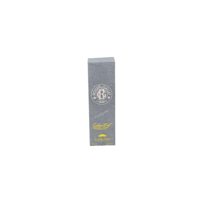 Roger & Gallet Cologne Twist Gel After Shave 75 ml - Frescura cítrica y maderas blancas para piel suave