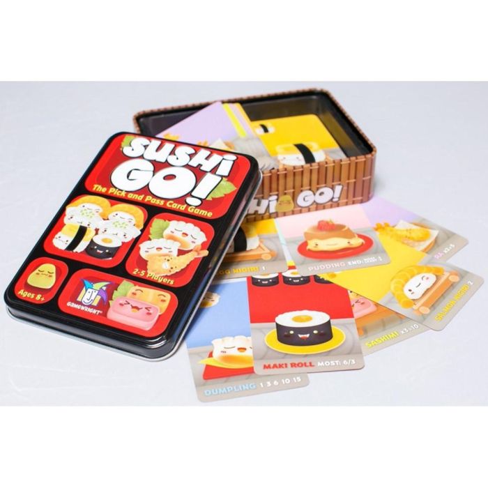 Devir Juego de Mesa Sushi Go - Juego de Cartas Estratégico para 5 Jugadores - Edad Recomendada 8+ - Diversión Familiar Garantizada 2