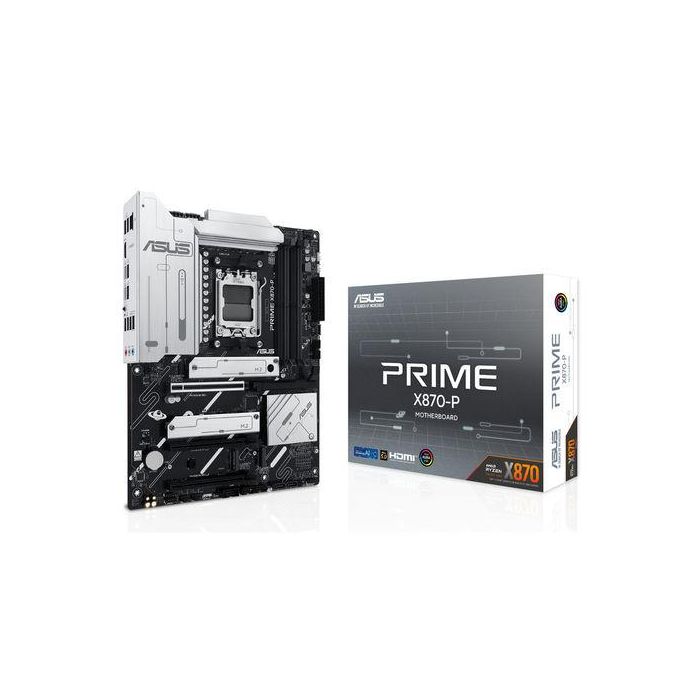 PLACA ASUS PRIME X870-P AMD AM5 4DDR5 HDMI PCIE5.0 2SATA3 USB2.0 ATX