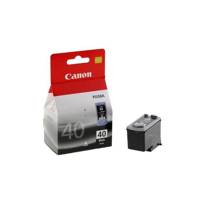 Canon Tinta Negro Pixma Ip 1600-1700-2200-1300 - Mp 150-170-450 - Pg 40