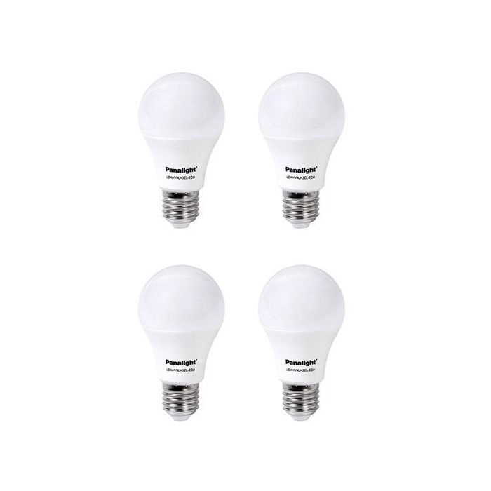Panasonic-Panalight LDAHV9LH3EL-ECO Lámpara LED Bulbo Opaco E27 9W 3000K Pack 4 0 Panasonic-Panalight LDAHV9LH3EL-ECO Lámpara LED Bulbo Opaco E27 9W 3000K Pack 4 0