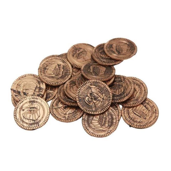 Monedas de pirata one size Monedas de pirata one size