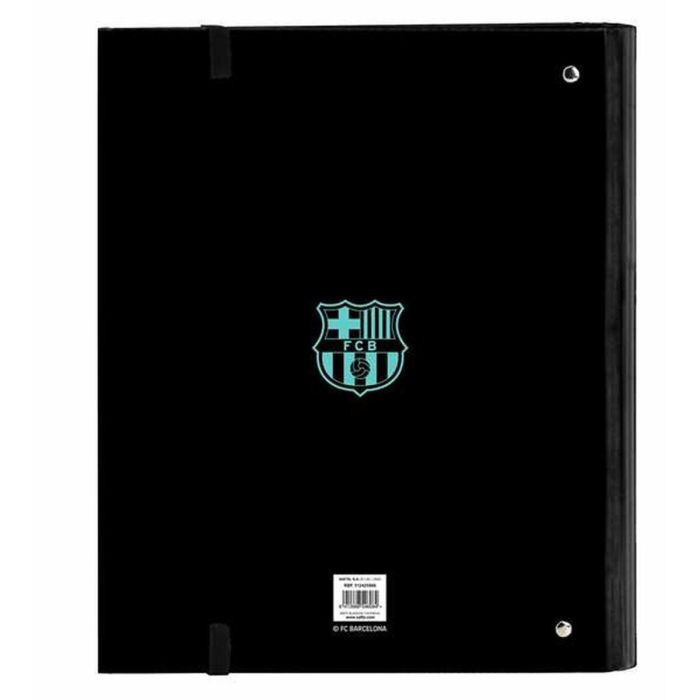 Carpeta de anillas F.C. Barcelona Negro 27 x 32 x 3.5 cm 1