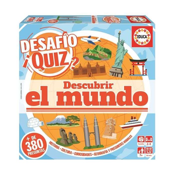 Juego desafio quiz descubrir el mundo Juego desafio quiz descubrir el mundo