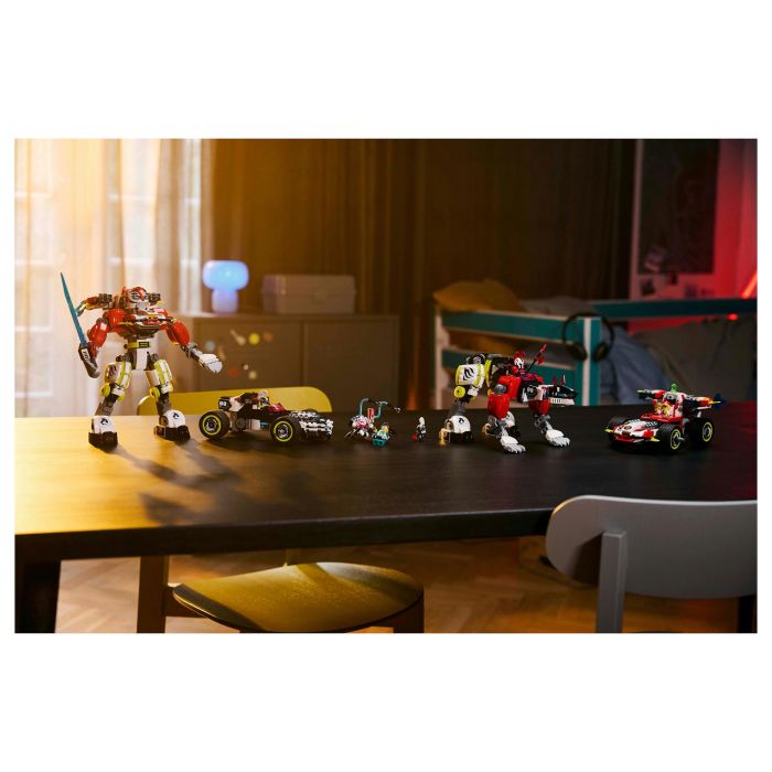 LEGO 71497 DREAMZzz Meca Tigre de Cooper y Bólido de Zero, Juego de Construcción, 1006 Piezas, 9+ Años