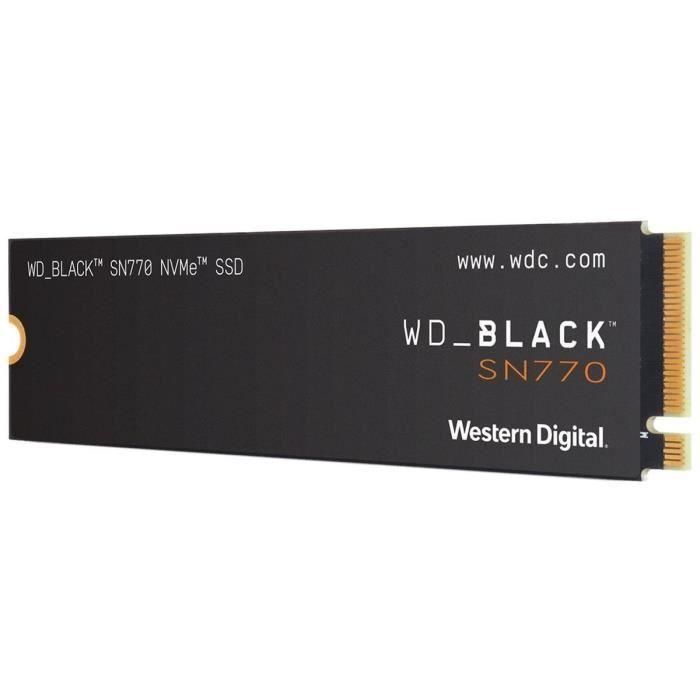 Disco SSD Western Digital WD Black SN770 2TB/ M.2 2280 PCIe 4.0/ Full Capacity 1