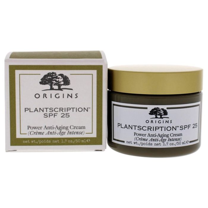 Origins Ilniln43909 PLANTSCRIPTION Crema Facial Hidratante Antiedad SPF 25 Antiarrugas para Piel Mixta/Seca de Día 50 ml Origins Ilniln43909 PLANTSCRIPTION Crema Facial Hidratante Antiedad SPF 25 Antiarrugas para Piel Mixta/Seca de Día 50 ml
