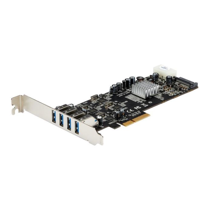 Startechcom Pexusb3s44v Tarjeta de Expansión PCI Express USB 3.0 de 4 Puertos 5 Gbps 3